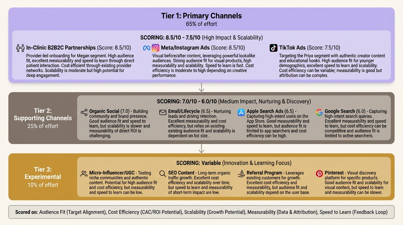 Channel Tier Breakdown